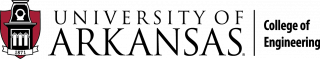 horizontal University of Arkansas College of Engineering Logo